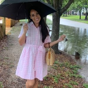 Lisa Marie Fernandez Pink Gingham Dress
